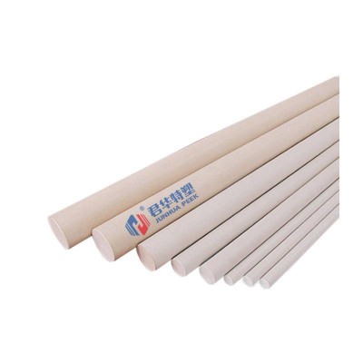 Dia 10*1000mm Heat-resistance Virgin Materials Extruded Plastic Peek Rod Bar